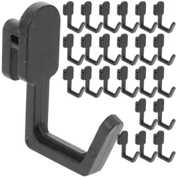 24Pcs Peg Board Accessories Peg Board Accessories Plastic Pegboard Hooks Pegboard Hook Peg Board Tool Organizer