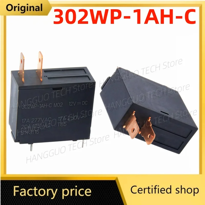 5 pz/lotto Original and brand new  for 12V 302P-1AH-C 17A 12VDC set a 4 pin di relè elettromagnetici 12V normalmente aperti
