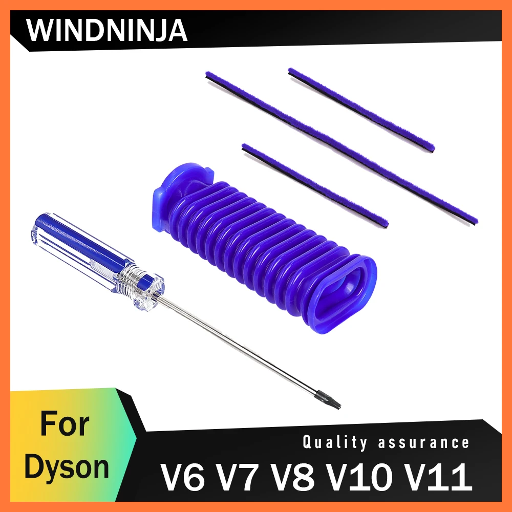 ملحقات مكنسة الروبوت لدايسون V10 V11 V6 V7 V8 شرائط مخملية ناعمة فرشاة أرضية خرطوم دوار مع أداة للتنظيف المنزلي