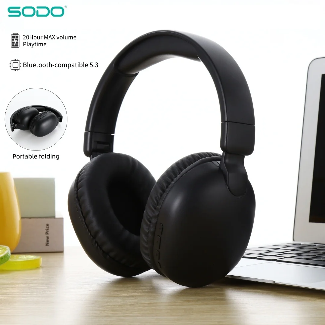 مراجعة تفصيلية لسماعات SODO SD1101 اللاسلكية: تجربة صوتية ممتازة وتصميم عملي