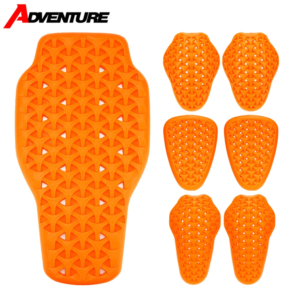 

Motorcycle Protective Gear Motorcycle Shoulder Elbow Back Protection Pad Racing Safety Insert Armor Back Protector Pad Equipment