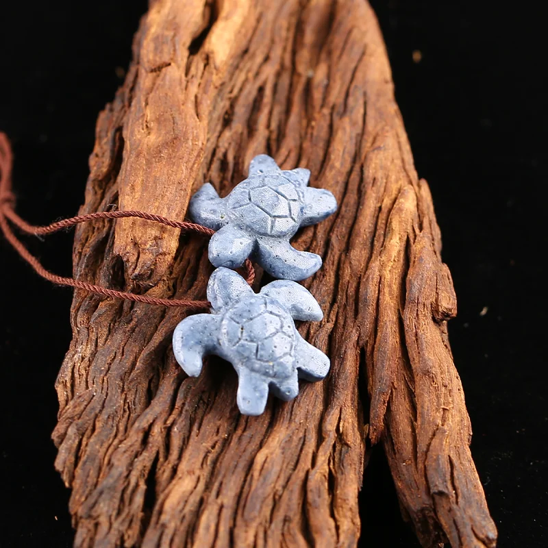 B&F Blue Coral Earring Beads for Jewelry Making, Handmade Natural stones beads, Stones for jewelry Making Supplies