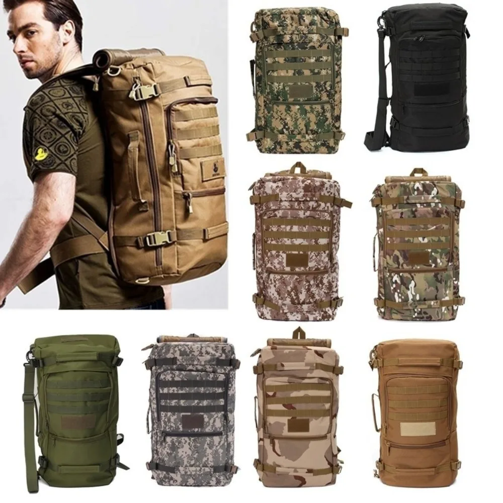 

50L Miltifunction Outdoor Military Tactical Army Camping Hiking Backpack Rucksack Daypack Shoulder Handbag Trekking Bag