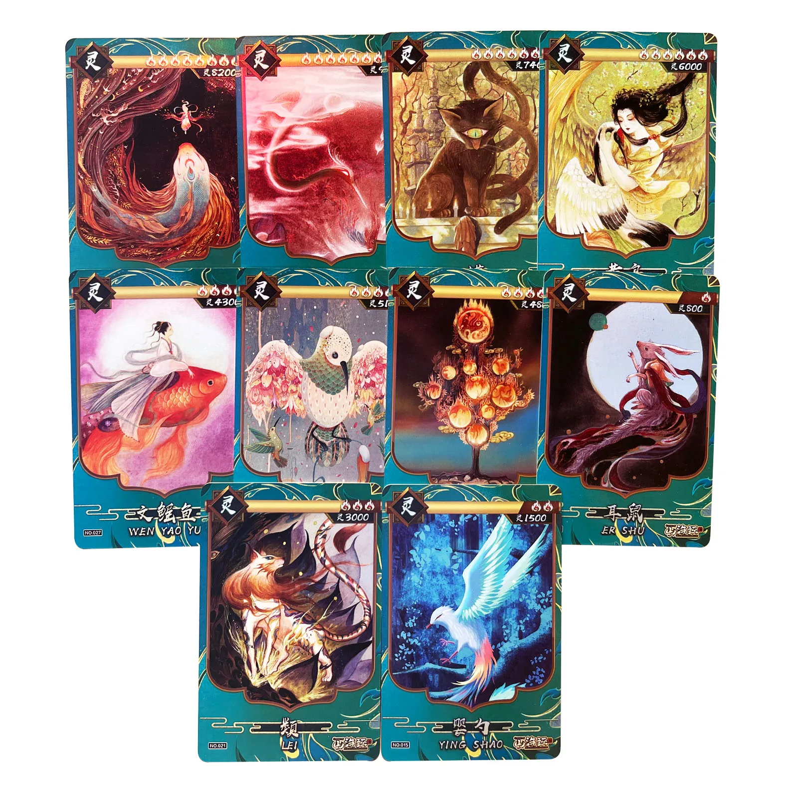 Chinese Mythology Cards – 55pc - Educational Flash Card 评论和价格