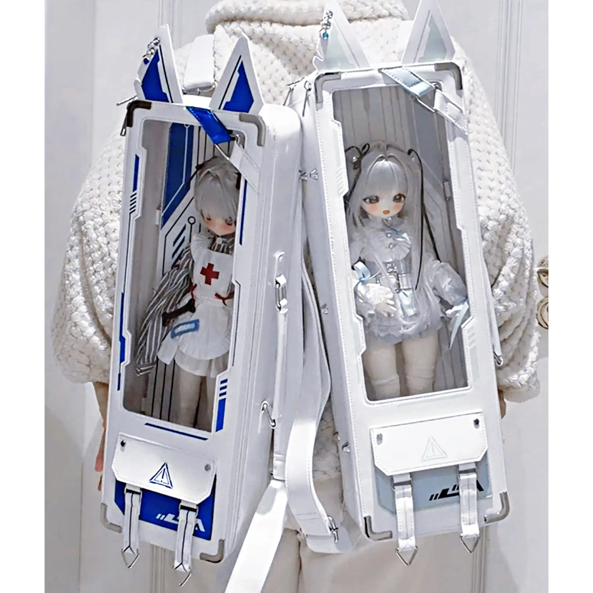 Japanese Original 4 Points Bjd Baby Bag Going Out Shoulder Crossbody Big Four Functional Wind Sweet Cool Lta Bag Neutral Wind