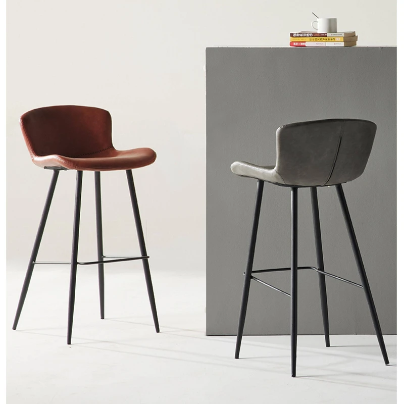 

Скандинавский стул-трансформер, стул для дома с поддержкой спины, стул для барной стойки, дизайнерский стул, стул для ресепшн, креативный барный стул, современные и простые барные стулья