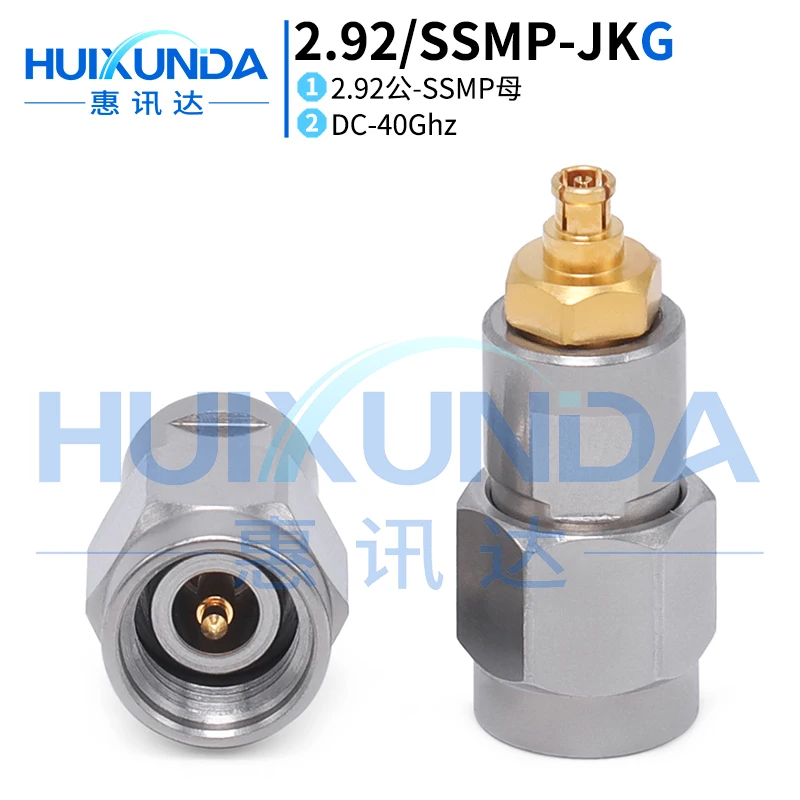 

2.92MM/SSMP-JKG millimeter wave 40G test adapter 2.92 male SSMP/GPPO female connector