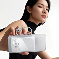 PD 22.5W Fast Charging Smart Digital Display Power Bank 10000mAh Battery Charger Cases Supply for IPhone Samsung Xiaomi