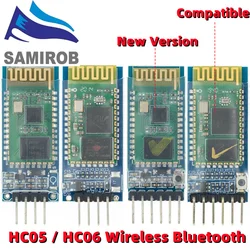 HC-05 HC-06 RF Wireless Bluetooth Transceiver Slave Module HC05 / HC06 RS232 / TTL to UART Converter and Adapter For Arduino NEW