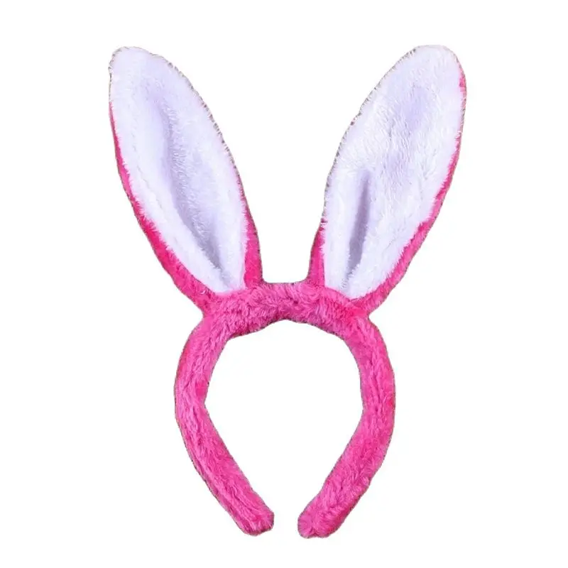 Cartoon Performance Animal Headgear Little White Rabbit Ear Headgear Head Hoop Rabbit Ear Rabbit Girl