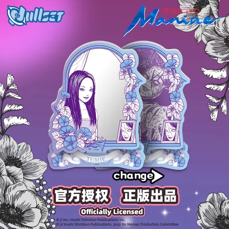 Original Nullset Junji Ito Maniac Tomie Half-Body Standee Animation Peripheral Acg Stand Desktop Ornament Arylic Figure  Gift