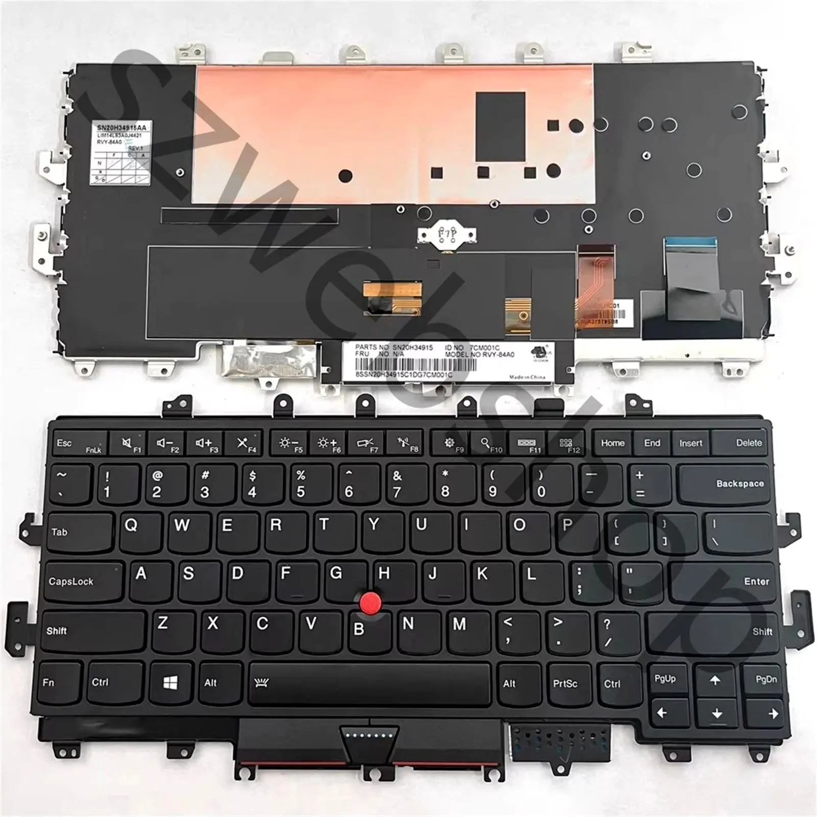 

New Laptop For Lenovo Thinkpad X1 Yoga 1st Gen 20FQ 20FR, 2016 Backlit Keyboard US