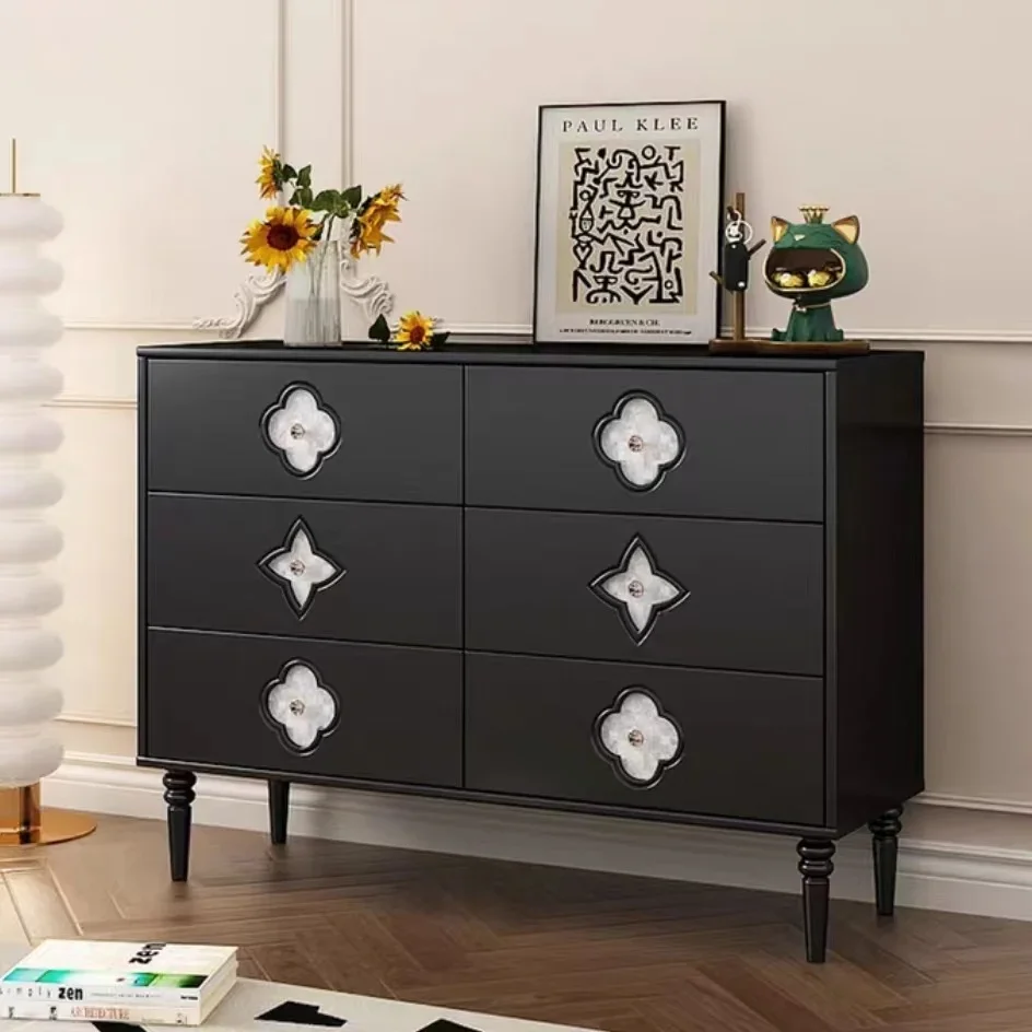 

-для современного черного серванта для хранения вещей с каменной ручкой, ресторана, кухни, гостиной, домашней мебели, серванта