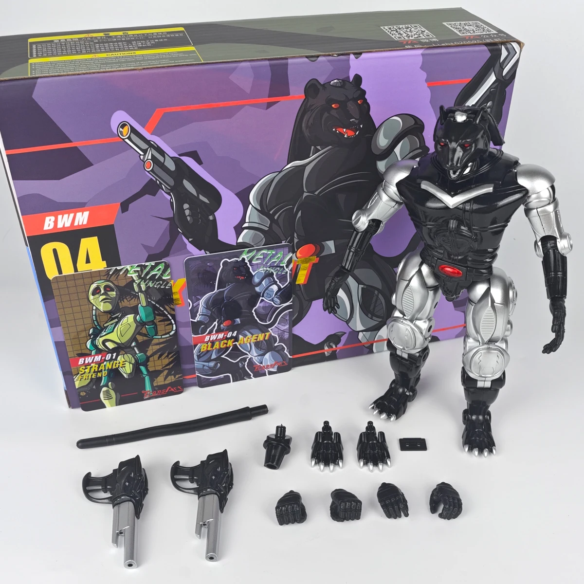 TransArt TA BWM-04 BWM04 Ravage Beast Wars Transformation Toys Robot Action Figure in stock