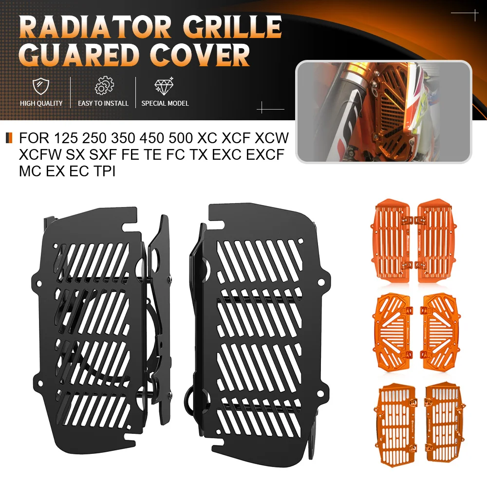 

Radiator Grille Guard For HUSQVARAN GASGAS GAS GAS 125 250 350 450 500 XC XCF XCW XCFW SX SXF FE TE FC TX EXC EXCF MC EX EC TPI