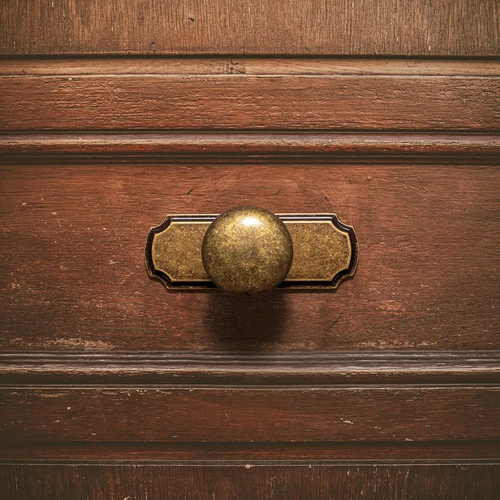 Perilla de aleación de zinc sólido con cubierta de base, manija para muebles, perilla y manijas de gabinete de latón antiguo