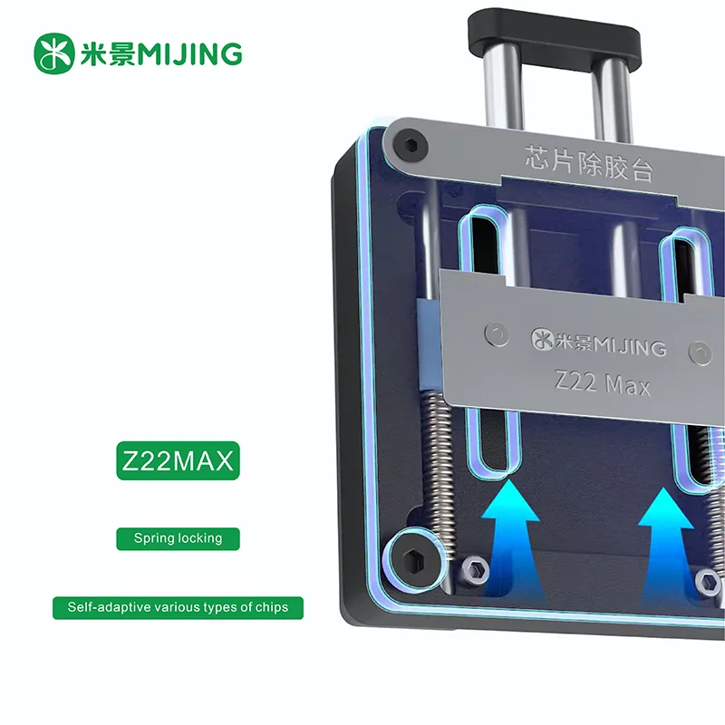

Многофункциональный стол для реболлинга MIJING Z22MAX: инструменты для ремонта процессоров, платформа для удаления клея и реболлинга BGA-чипов