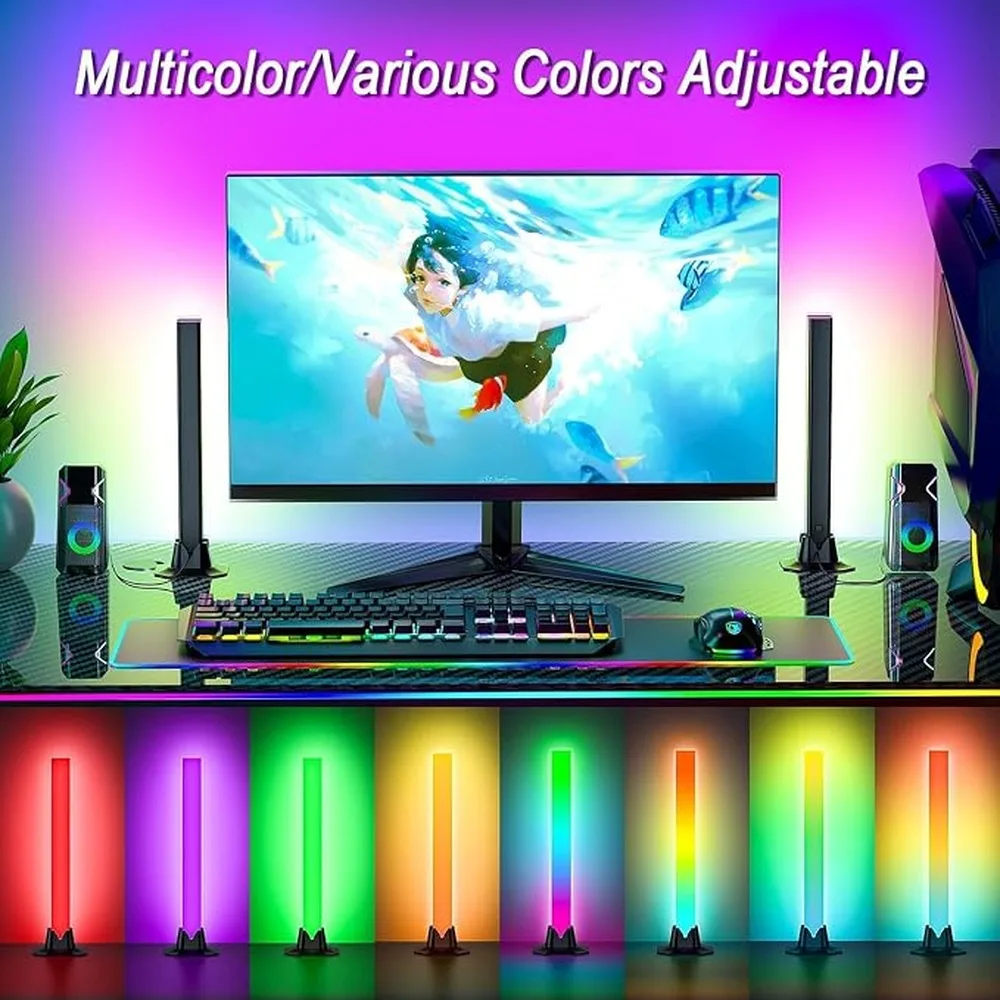 Bedroom Lamp Night Light Smart Lamp Bluetooth Ambient Light Decorative European Style