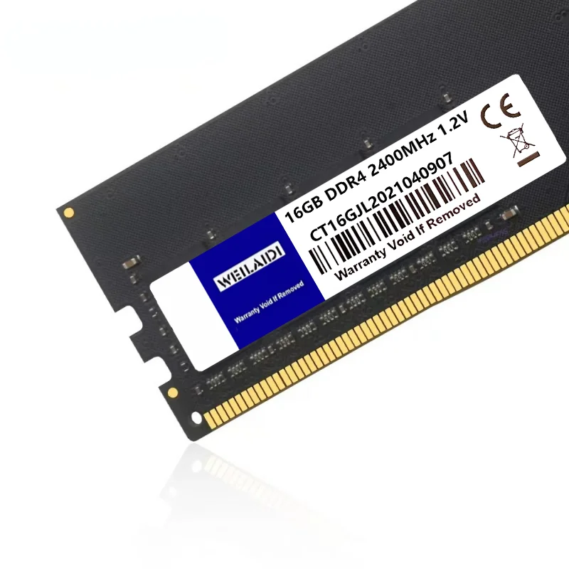 WEILAIDI Memoria RAM DDR4 8GB 16GB 2133 2400 2666 3200MHz PC4