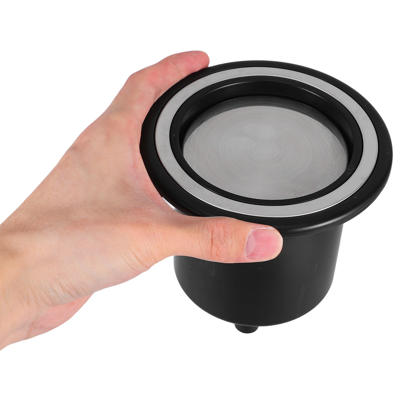 

Automatic Lifting Cup Insert For Table Sofa Car Boat Anti-Spill Drink Holder Storage Box Plastic Durable Home Office Rv Couch