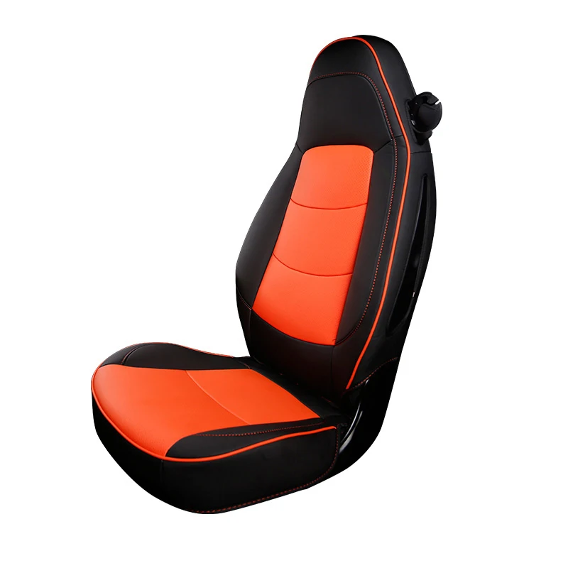 Smart 451 Fortwo 2008-2014 Custom Car Seat Covers Protector All-Inclusive Breathable Cushion Season Interior Styling Accessories