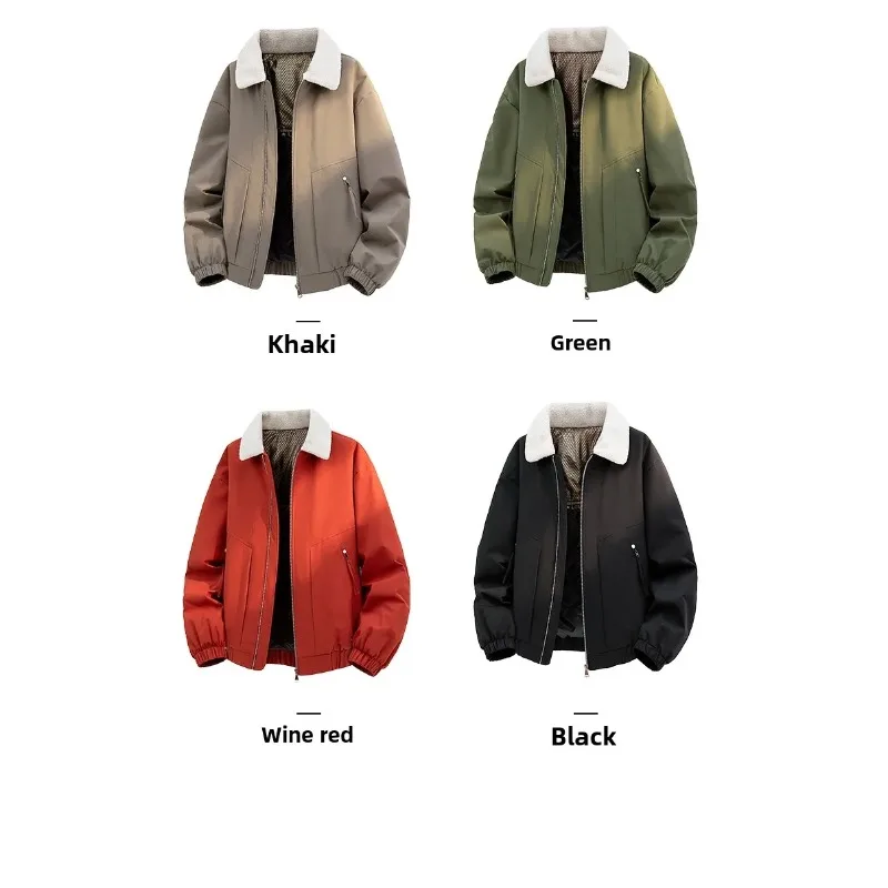 

Спортивная и повседневная альпинистская пуховая хлопковая куртка, зимнее мужское модное пальто, ветрозащитная и теплая графеновая куртка с короткими лацканами