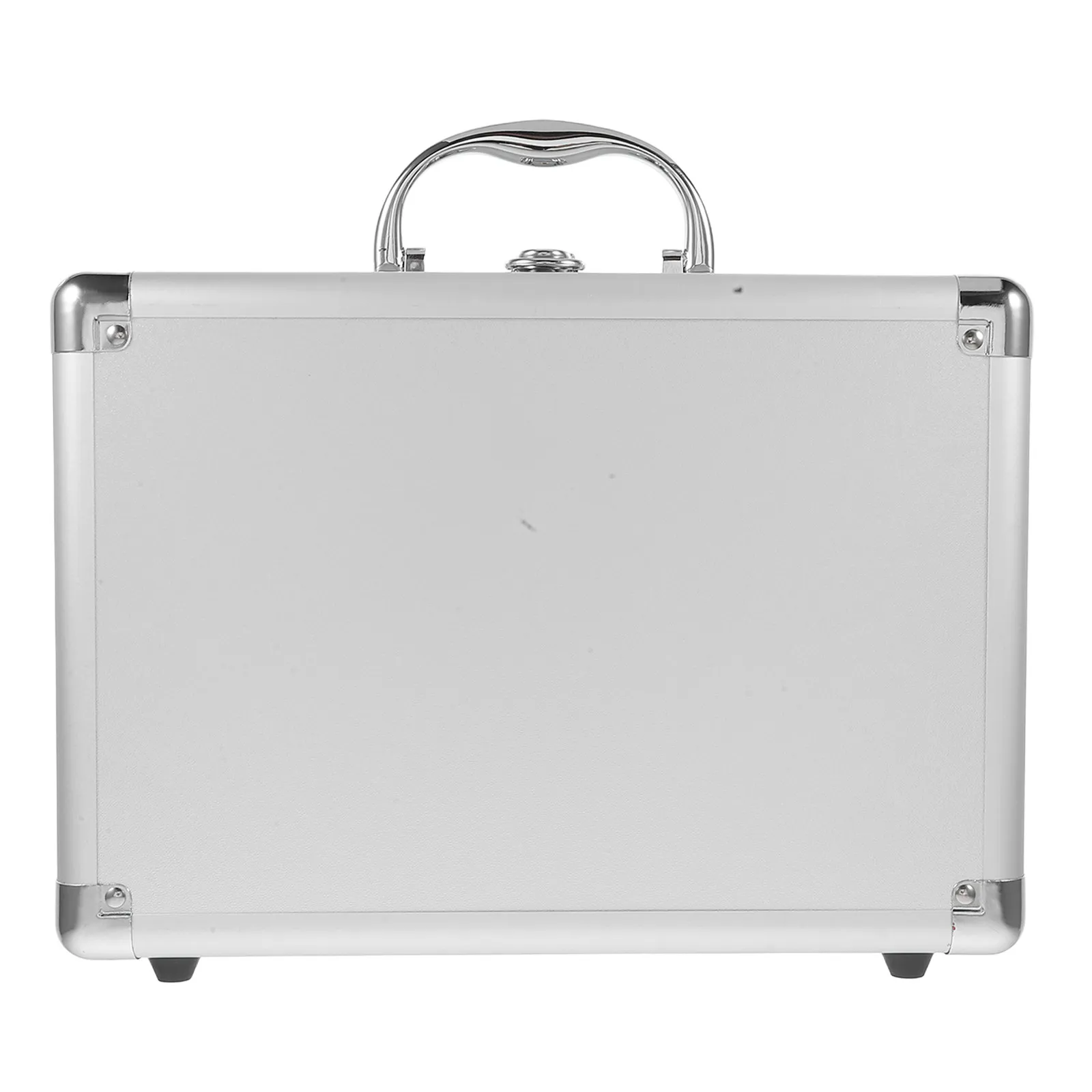 Professional Aluminum Briefcase Hard Protective Case for Cameras Accessories Instruments Money Makeup Tools Portable Travel Work