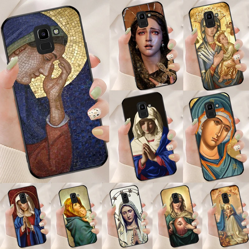 Virgin Mary For Samsung Galaxy M33 M35 M55 M15 M12 M13 M14 M34 M54 M53 M21 M31 M11 M32 M52 M06 M16 Case
