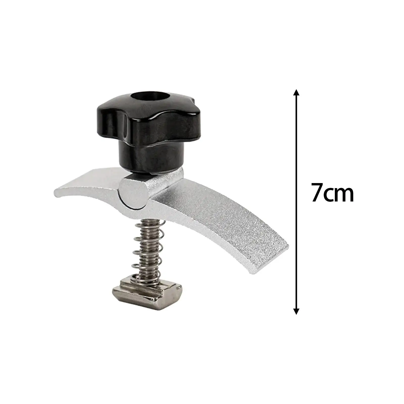 2x T Track Hold Down Clamp multiguna T Slot Clamp untuk panel vertikal Mills CNC mesin Router logam bor tekan