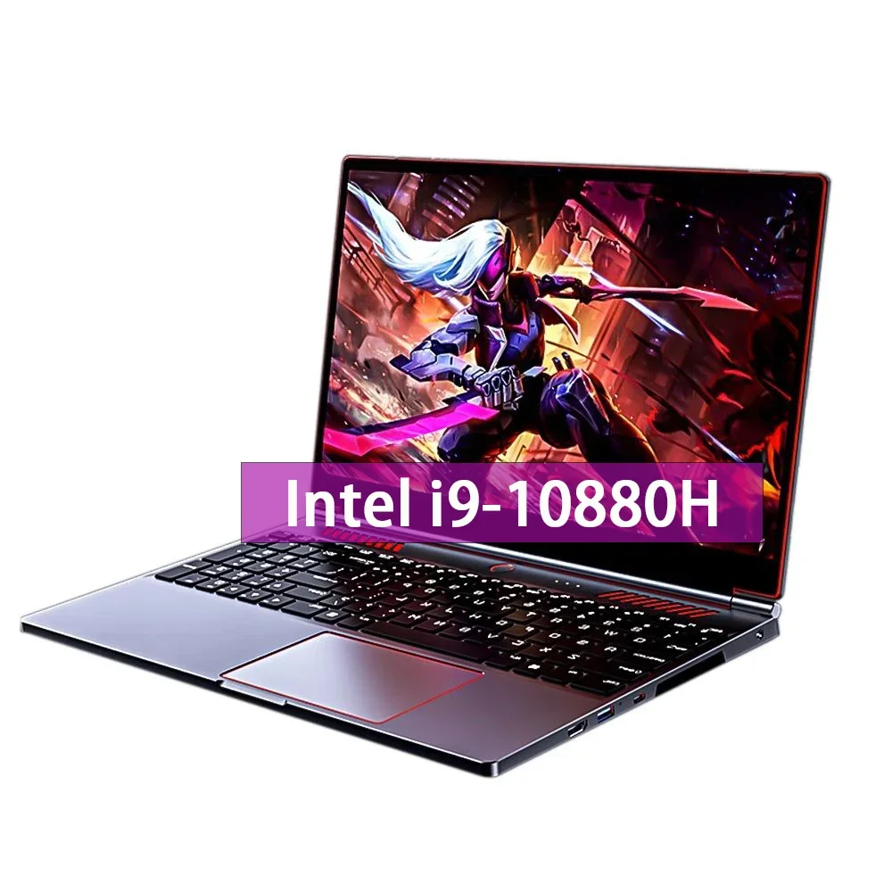 แล็ปท็อปมาใหม่ล่าสุด I9คอร์10880H NVIDIA คอมพิวเตอร์โน้ตบุ๊ก GTX1650 DDR4 32GB RAM 1TB SSD แล็ปท็อปการเล่นเกมสำหรับ3D เกม