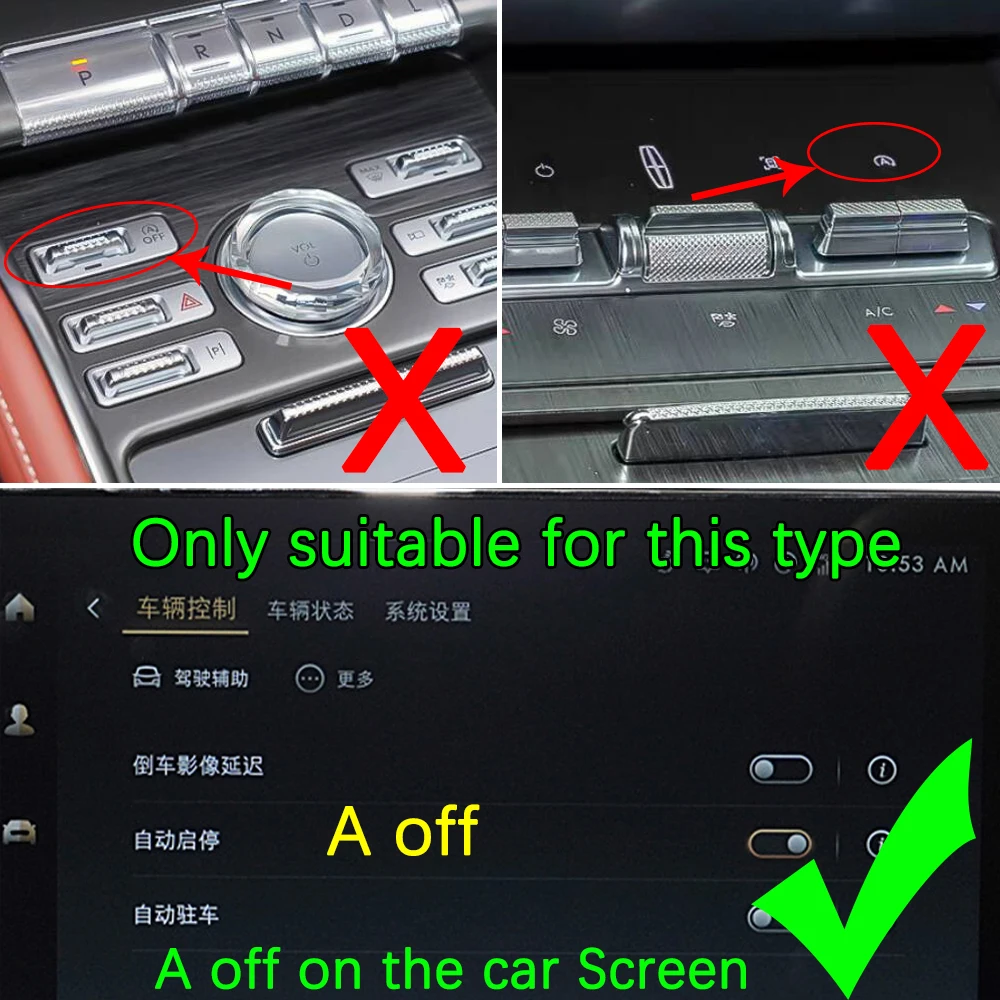 Car Stop Start Engine Auto Off Eliminator Canceller Disable Cable Adapter Plug For Lincoln Corsair Nautilus Aviator 2020-2022