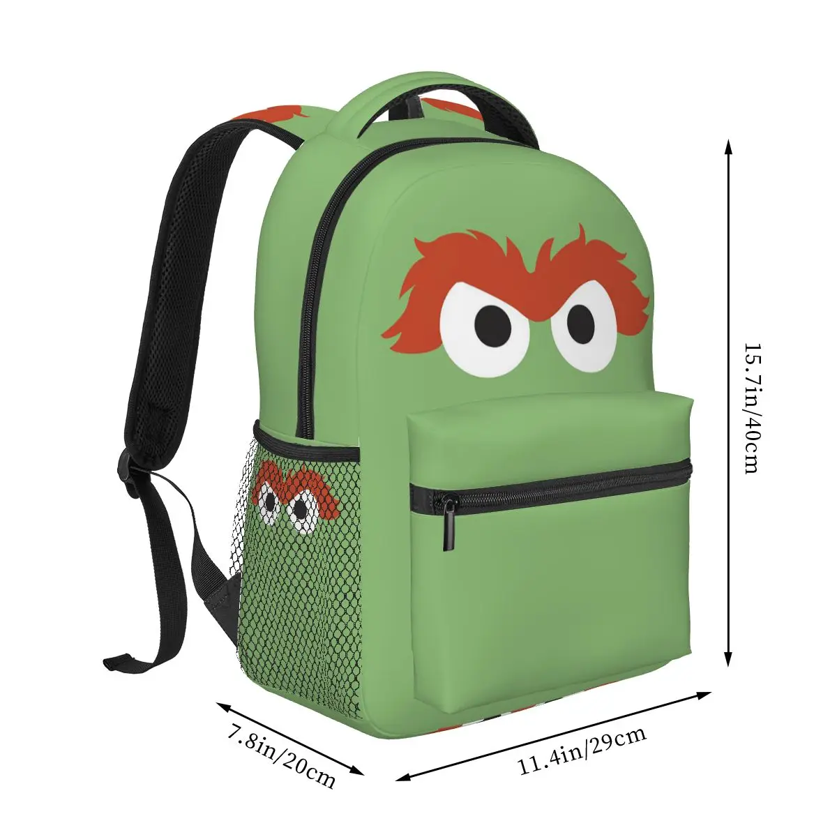 Sesame Street Backpack Hot Sale Daypack Large Capacity Children BookBag School Bag Shoulder Bags for Men Women