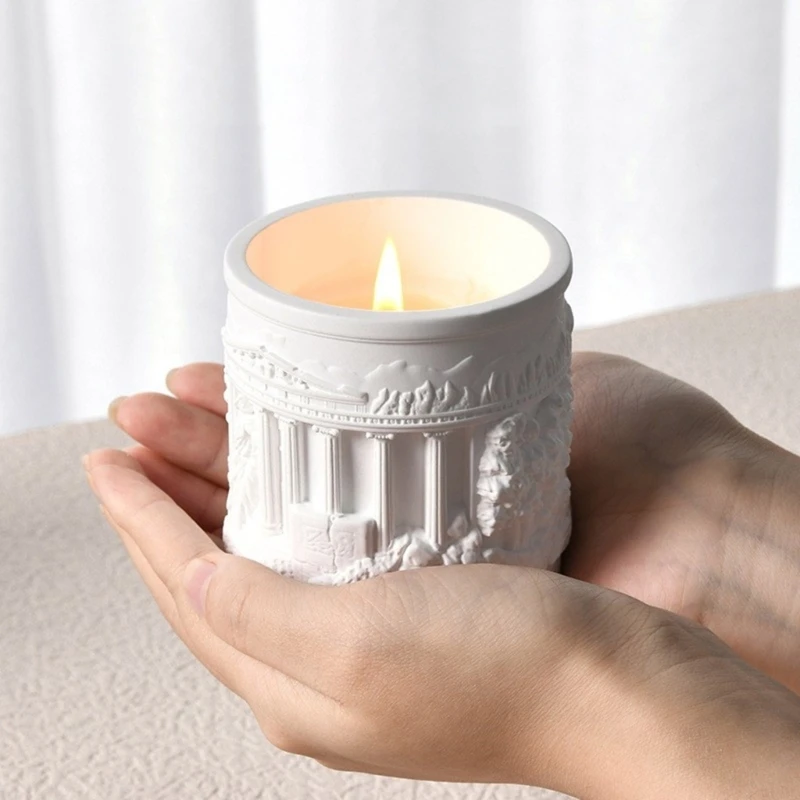 

652F Reusable Nordic Styles Flexible Silicone Craft Mould for Plaster Castes Resin Jewelry and Decorative Storage Solution