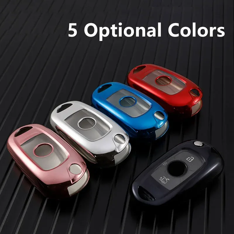 For Buick Verano Encore GX GL6  for Opel Vauxhall Astra K Corsa E Soft Car Key Case Cover Bag Shell Key Protector Accessories