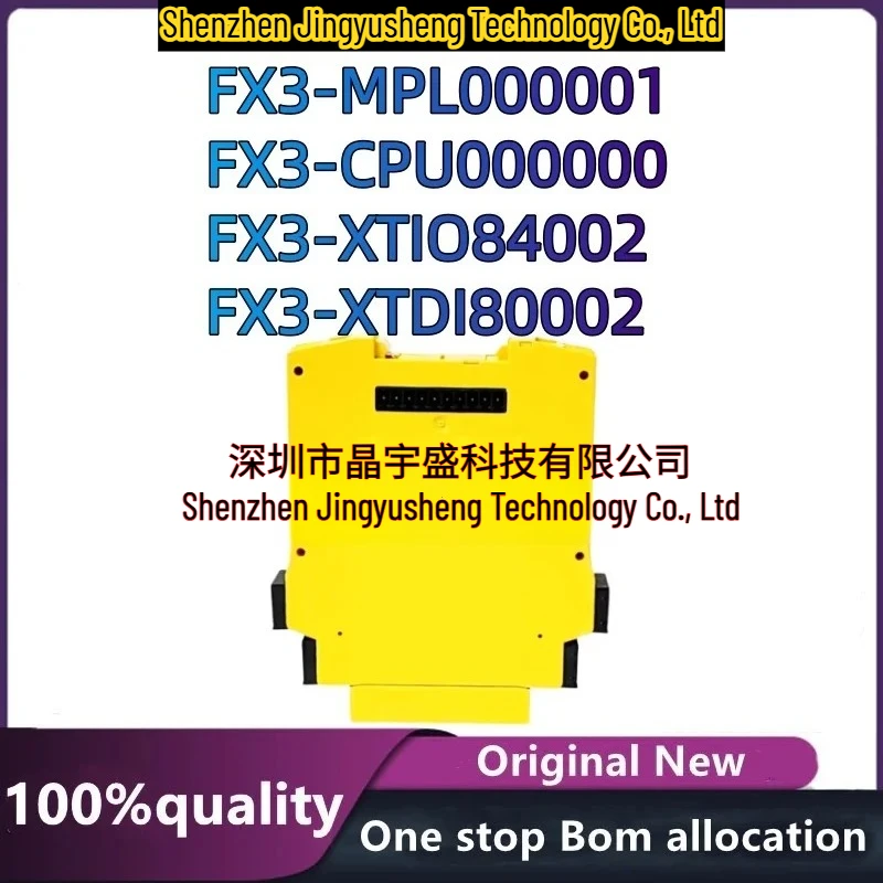 New Original Module FX3-CPU000000 FX3-XTIO84002 FX3-MPL000001 FX3-XTDI80002 XTIO84002 V.3 Electronic Components