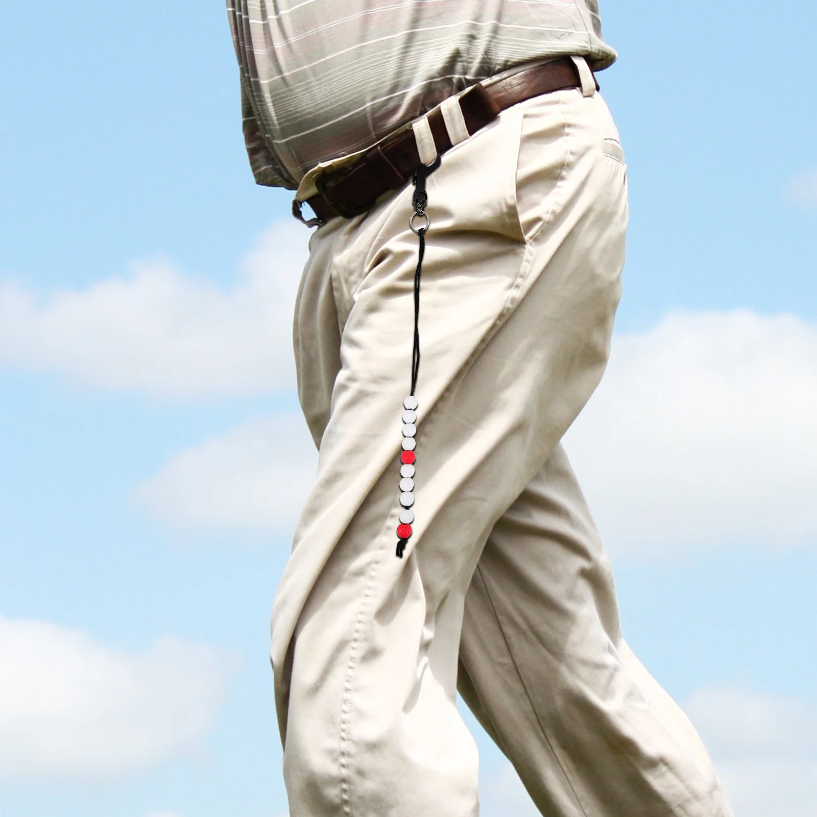 3Pcs 골프 스트로크 카운터 절묘한 솜씨 나일론 소재 시간 절약 채점 도구 골프 용품 골프 스트로크 카운터