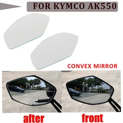 Motorcycle Accessories Convex Mirror Increase View Vision Rearview Mirrors Side Mirror For KYMCO AK550 AK 550