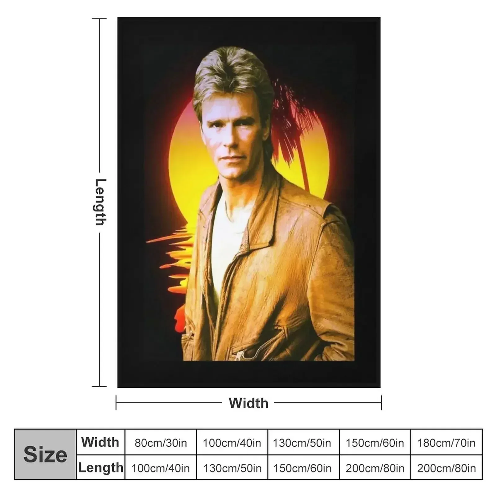 Day Gift For Richard Dean Anderson Cool Gifts Throw Blanket Sofa Tourist Blankets