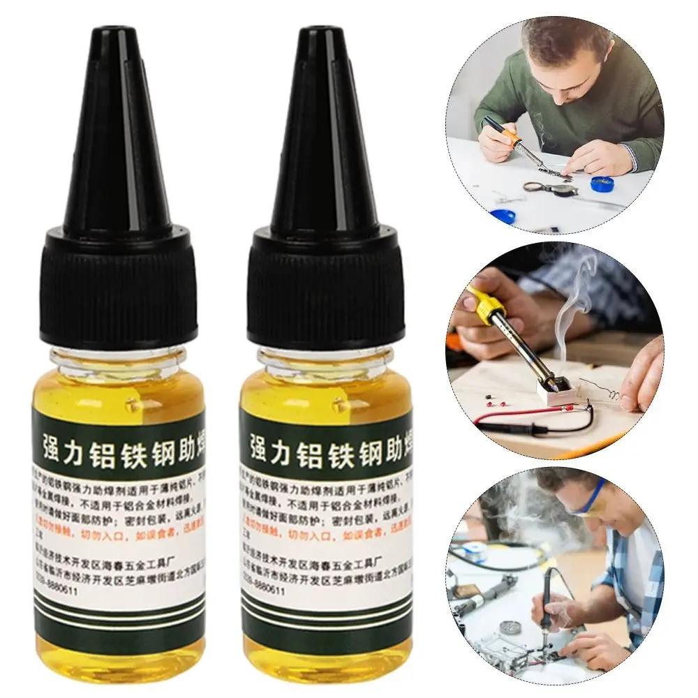 10ML Stainless Steel Flux Universal Lead-Free Safe Welding Strong Solder Flux Aluminum Sheet Liquid Flux