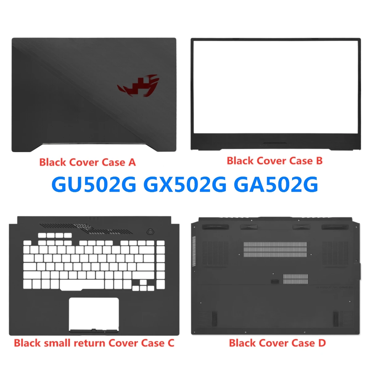 New Laptop For Asus ROG 15 GU502G GX502G GA502G Laptop LCD Back Cover Case/Front Bezel /Palmrest/Bottom/Hinge