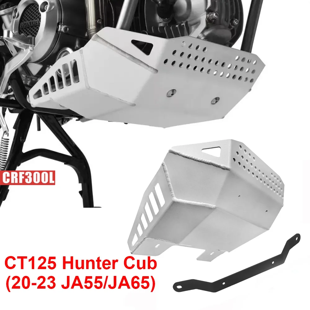 

CT125 Motorcycle Accessories Skid Plate Bash Frame Guard Protection Cover for Honda CT125 CT 125 Hunter JA55/JA65 2020 2021 2023