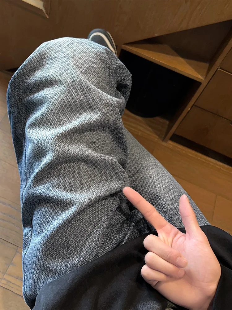 

Loose Straight Leg Men's Jeans Autumn Winter New Style Durable Casual Trousers for Teenagers And Adults Fashionable And Stylish