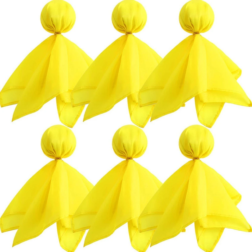 

6PCS Football Penalty Flags Bright Color Referee Flags for Football Match
