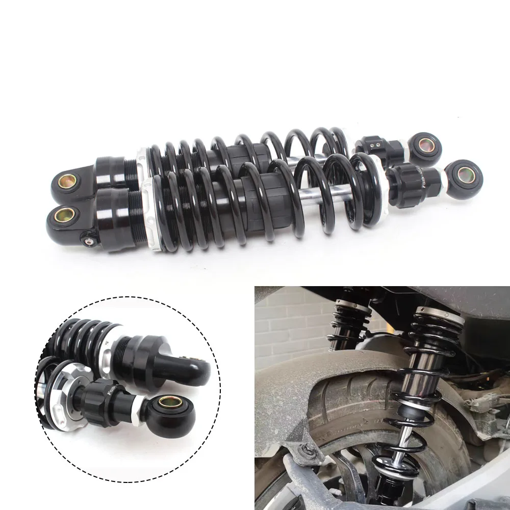 1pc 360mm Motorcycle Rear Shock Absorber Suspension For Harley Davidson Touring Sportster Bike Dirt Pit Bike ATV Quad Scooter