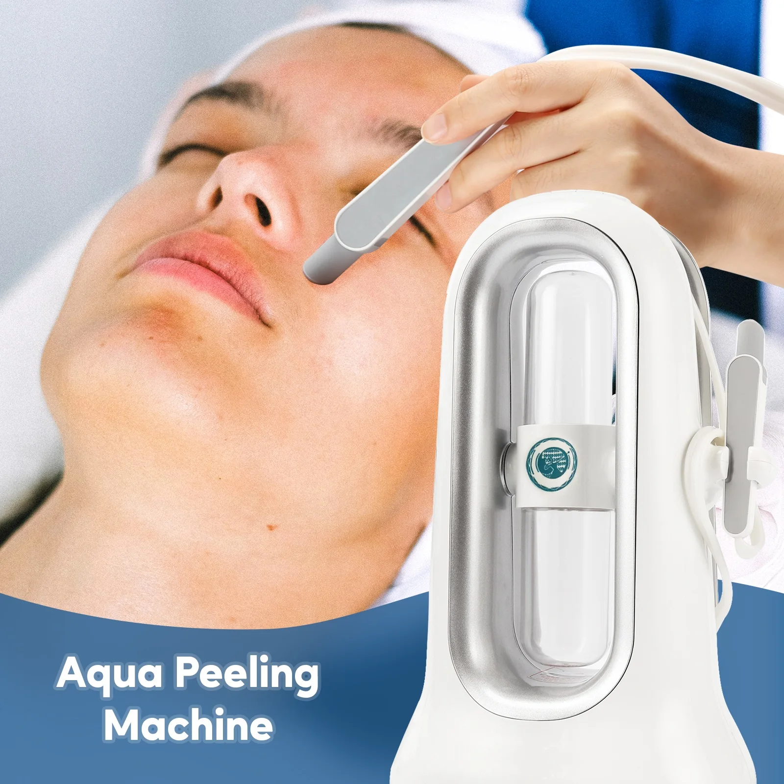 Aqua Peeling Machine 6 Kleuren Water Facial SPA Diepe Reiniging Schoonheid Apparaat Thuisgebruik Vacuüm Mee-eter Kleine Bubble Peeling