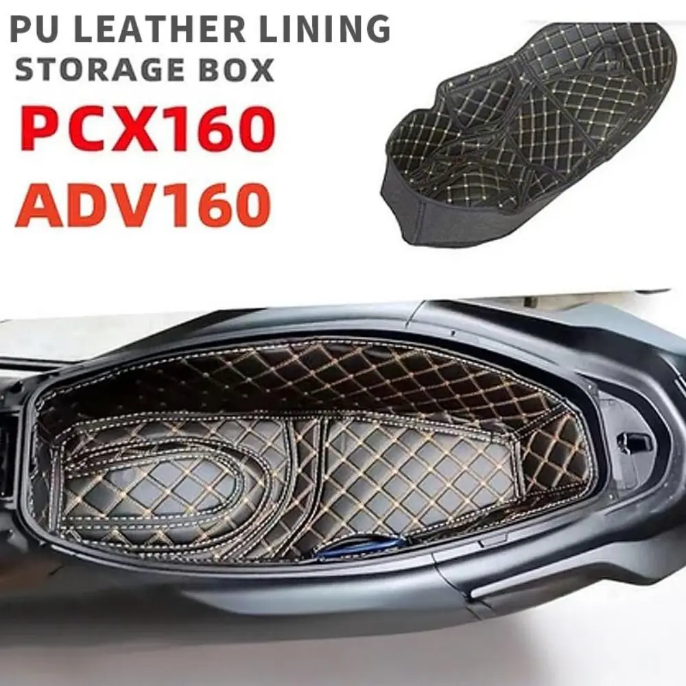 

Large Capacity Motorcycle Inner Storage Cover Wear-resistant Durable Seat Storage Box Protector Waterproof Professional