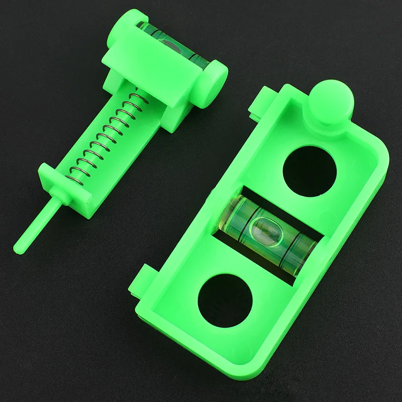 Archery Bow Level Tool D-Loop Arrow Rest Adjustment Gauge Compound Recurve Bow Tuning Nocking Point Setup Shooting Alignment Kit