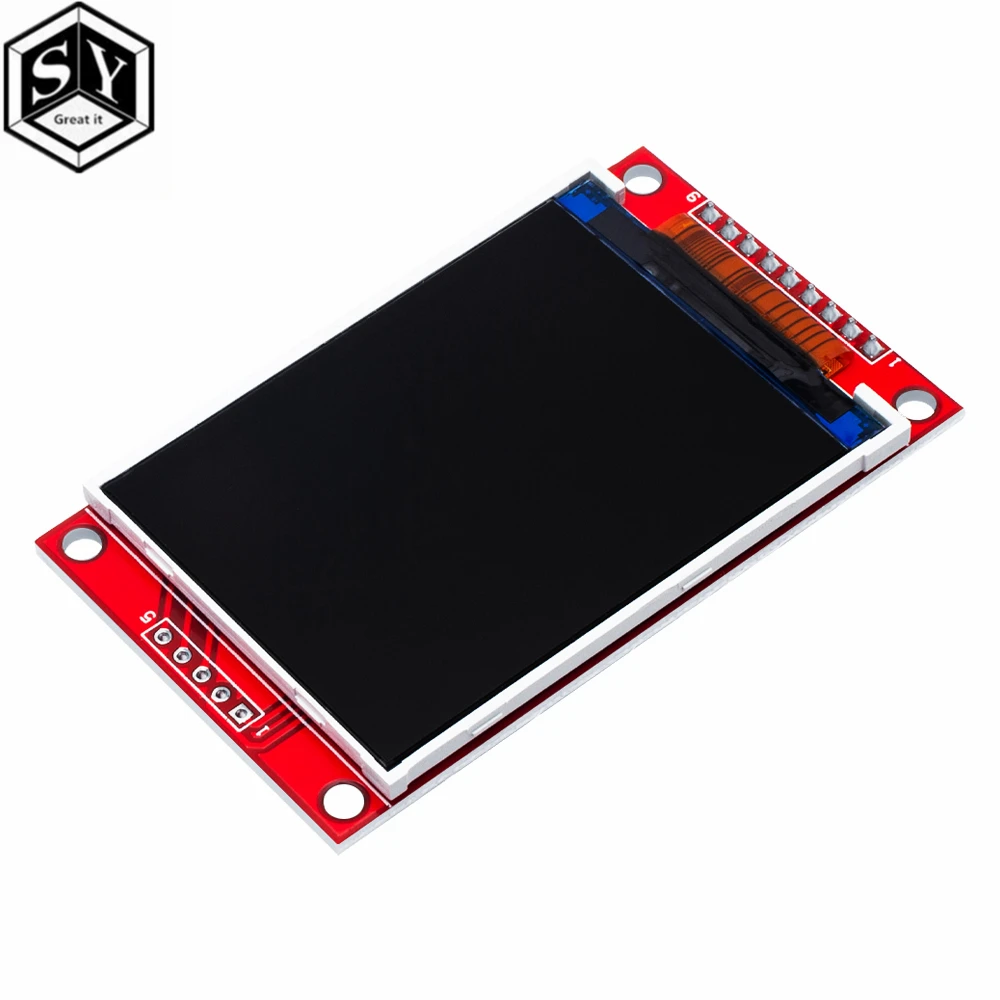 Smart Electronics 2,2 Zoll 240*320 Punkte SPI TFT LCD Serial Port Modul Display ILI9341 5V / 3,3V 2,2'' 240x320 für Arduino Diy