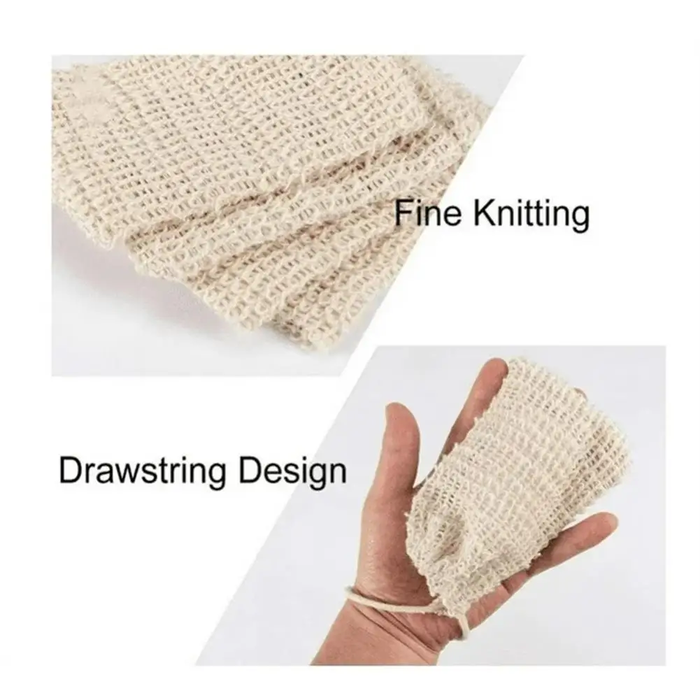 Filet moussant nettoyant pour le visage, outil d'aide à la bulle Linge en profondeur, accessoires en maille, HOCotton Clean V1r7