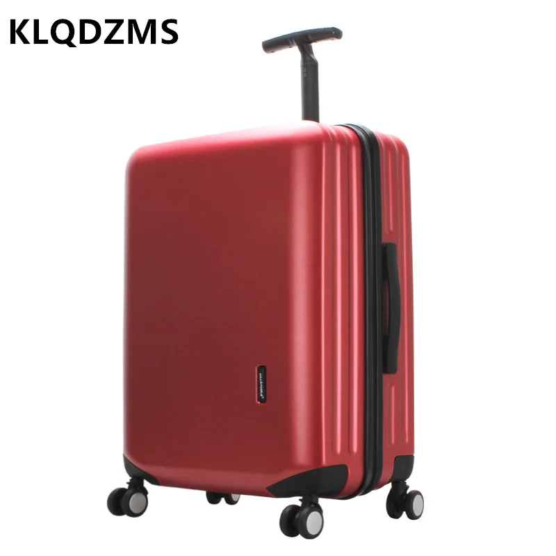 

KLQDZMS Travel Suitcase 20"22 Inch ABS+PC Boarding Box 24"26"28 "universal Large Capacity Trolley Case Carry-on Hand Luggage